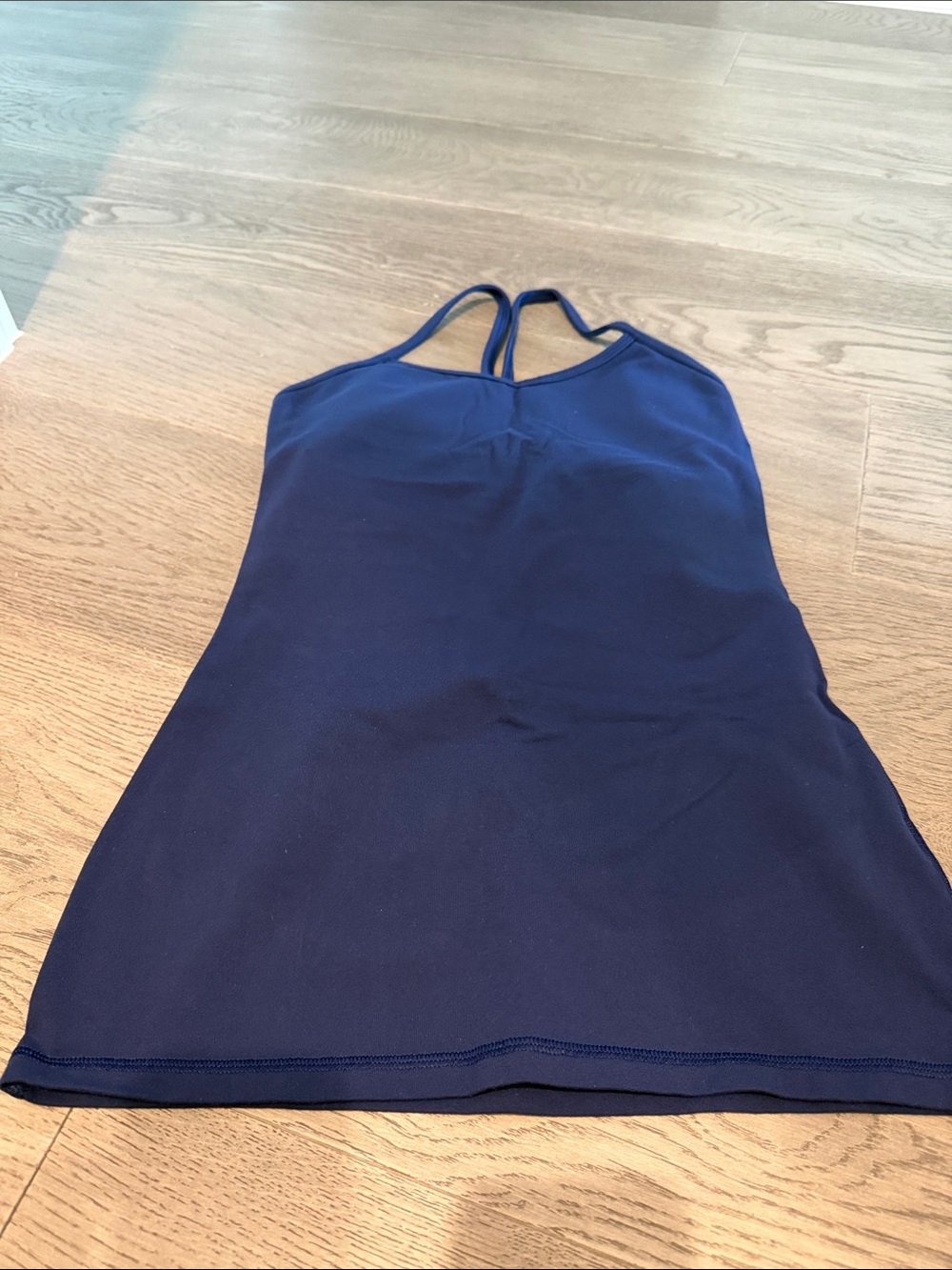 lululemon athletica navy blue workout tank